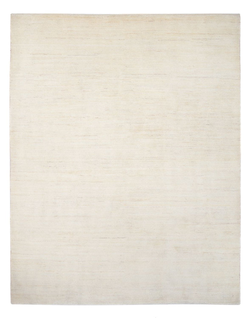 Alfombra Gabbeh - Persa - 240 x 175 cm - blanco natural
