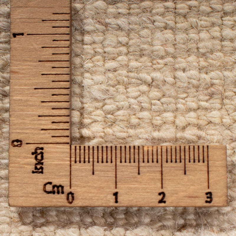 Alfombra Gabbeh - Persa - 240 x 175 cm - blanco natural