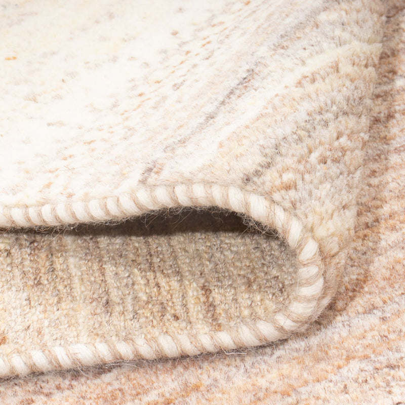 Alfombra de pasillo Alfombra Gabbeh - Persa - 246 x 82 cm - natural