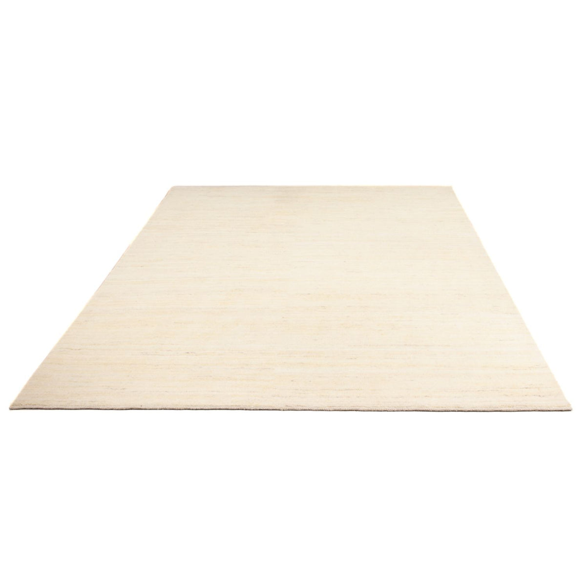 Alfombra Gabbeh - Persa - 247 x 178 cm - blanco natural