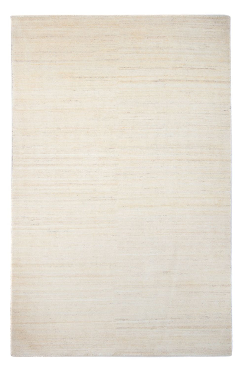 Alfombra Gabbeh - Persa - 260 x 167 cm - blanco natural