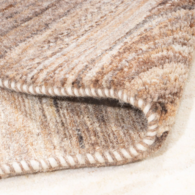 Alfombra de pasillo Alfombra Gabbeh - Persa - 247 x 87 cm - natural