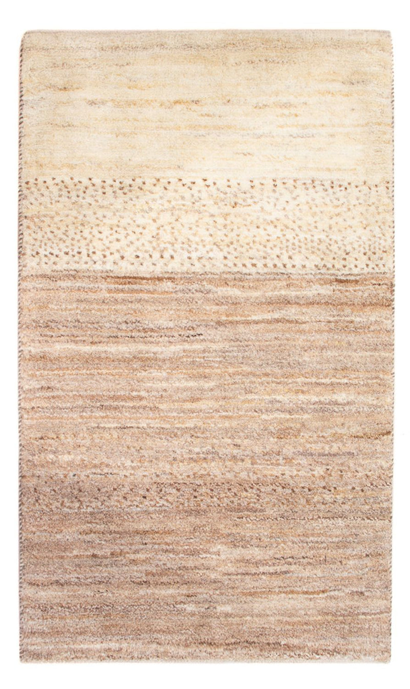 Alfombra Gabbeh - Persa - 97 x 59 cm - beige claro