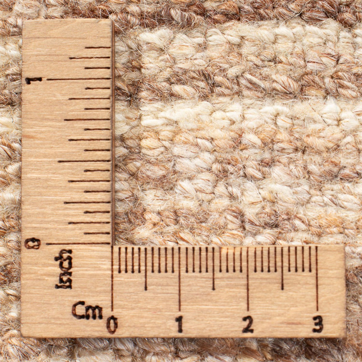 Alfombra Gabbeh - Persa - 93 x 63 cm - beige claro