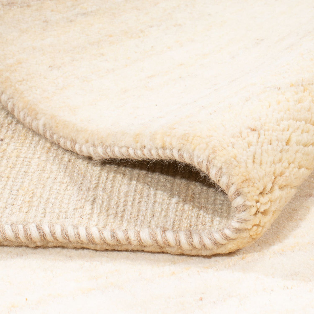 Alfombra Gabbeh - Persa - 232 x 174 cm - beige claro