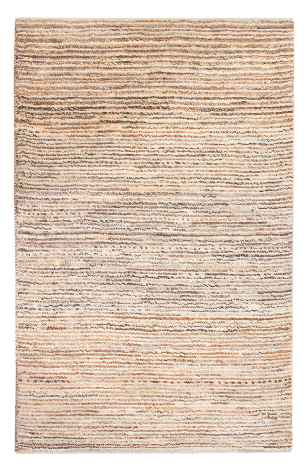 Alfombra Gabbeh - Persa - 92 x 61 cm - beige oscuro