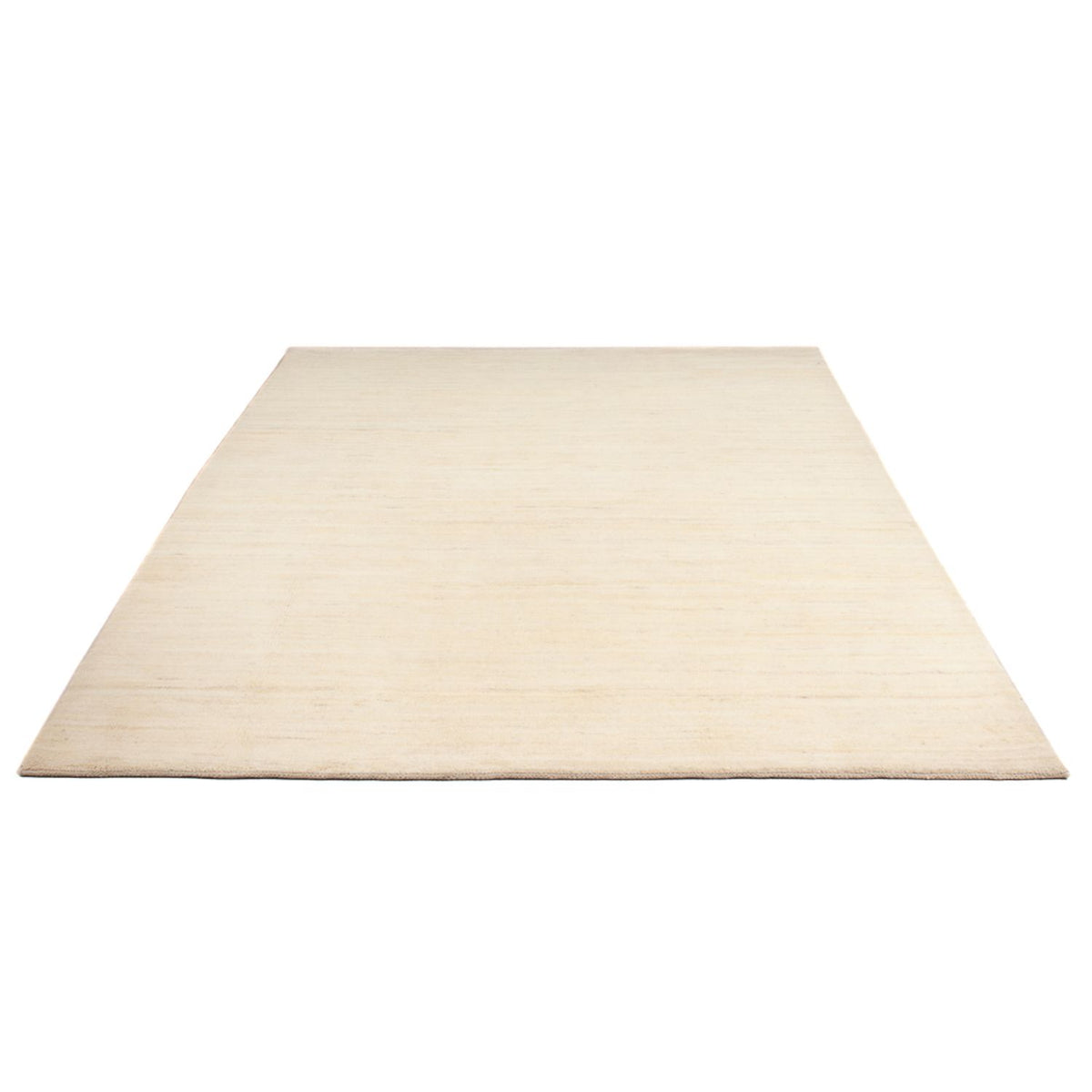 Alfombra Gabbeh - Persa - 247 x 168 cm - blanco natural