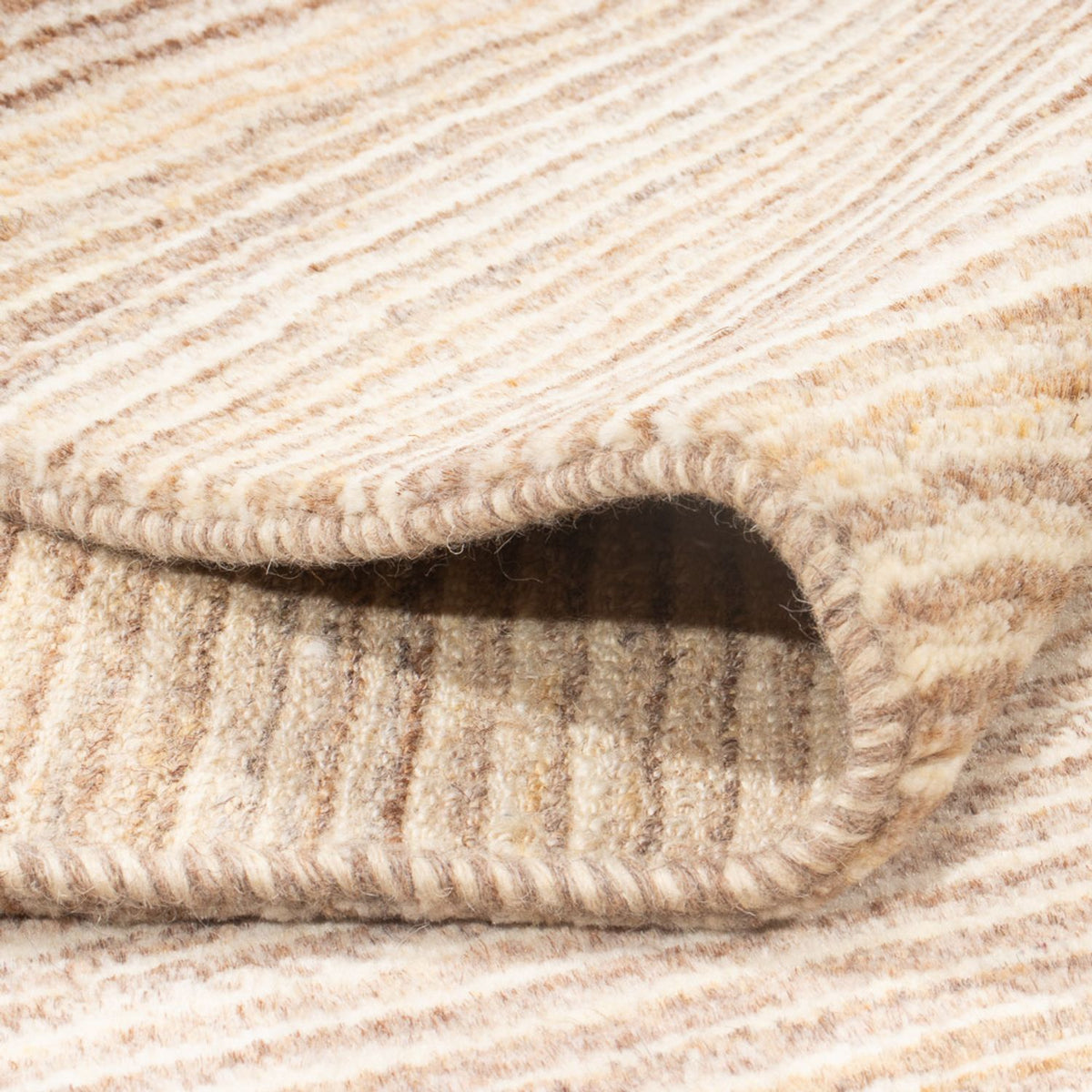 Alfombra Gabbeh - Persa - 238 x 166 cm - marrón claro