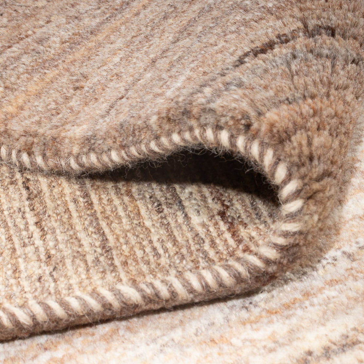 Alfombra Gabbeh - Persa - 244 x 208 cm - natural