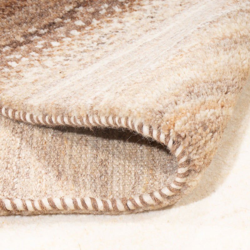 Alfombra de pasillo Alfombra Gabbeh - Persa - 245 x 82 cm - natural