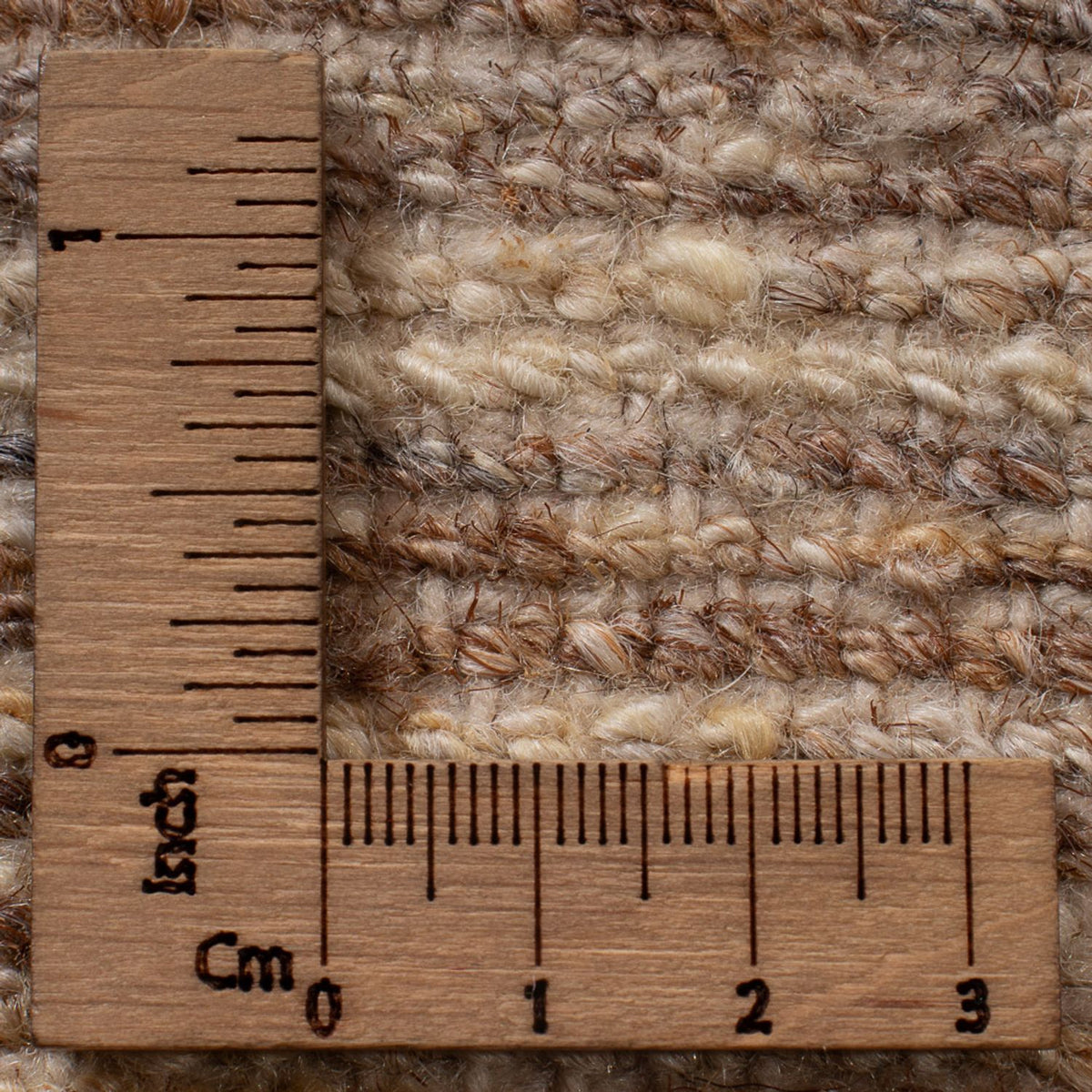 Alfombra Gabbeh - Persa - 96 x 57 cm - beige oscuro