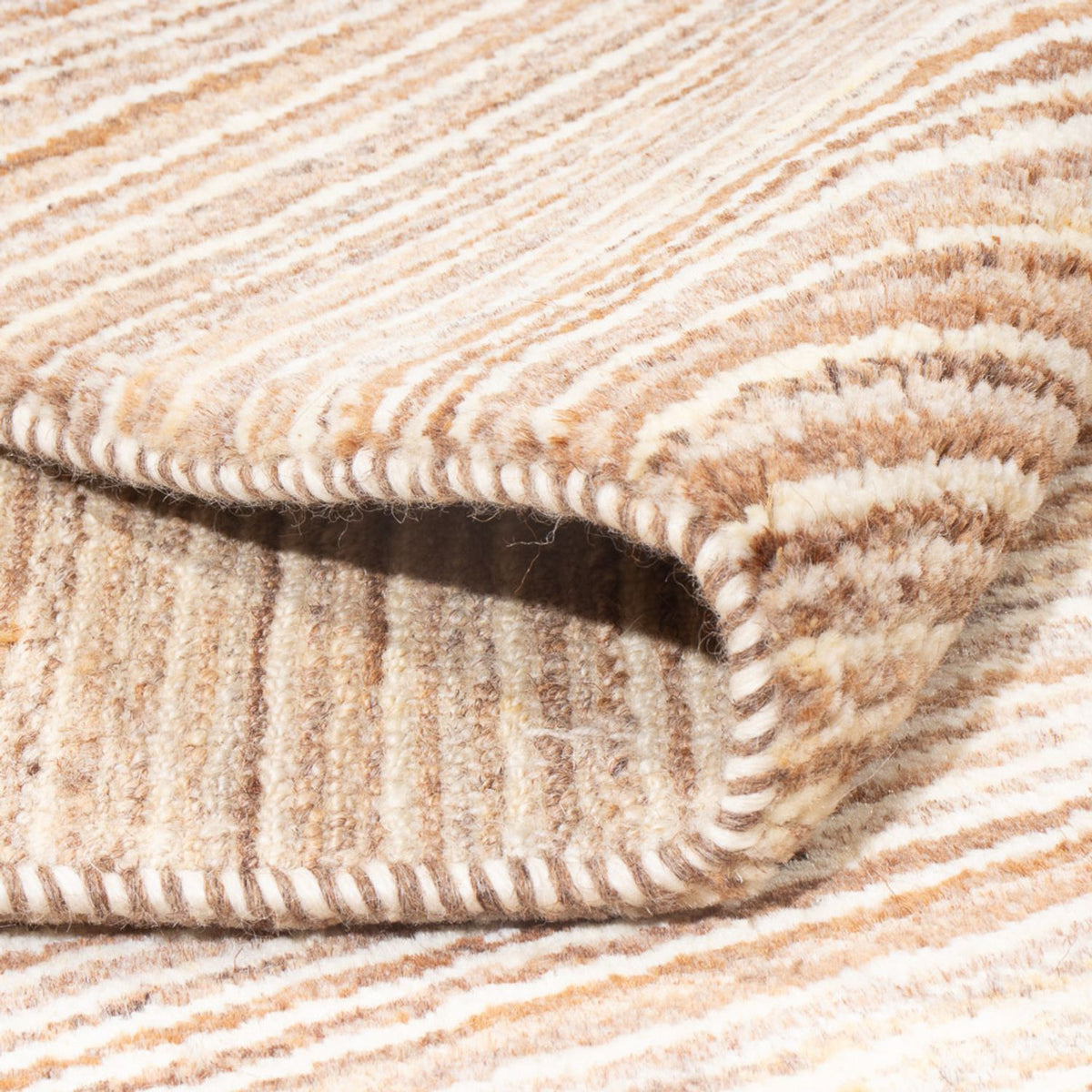 Alfombra Gabbeh - Persa - 235 x 215 cm - beige claro