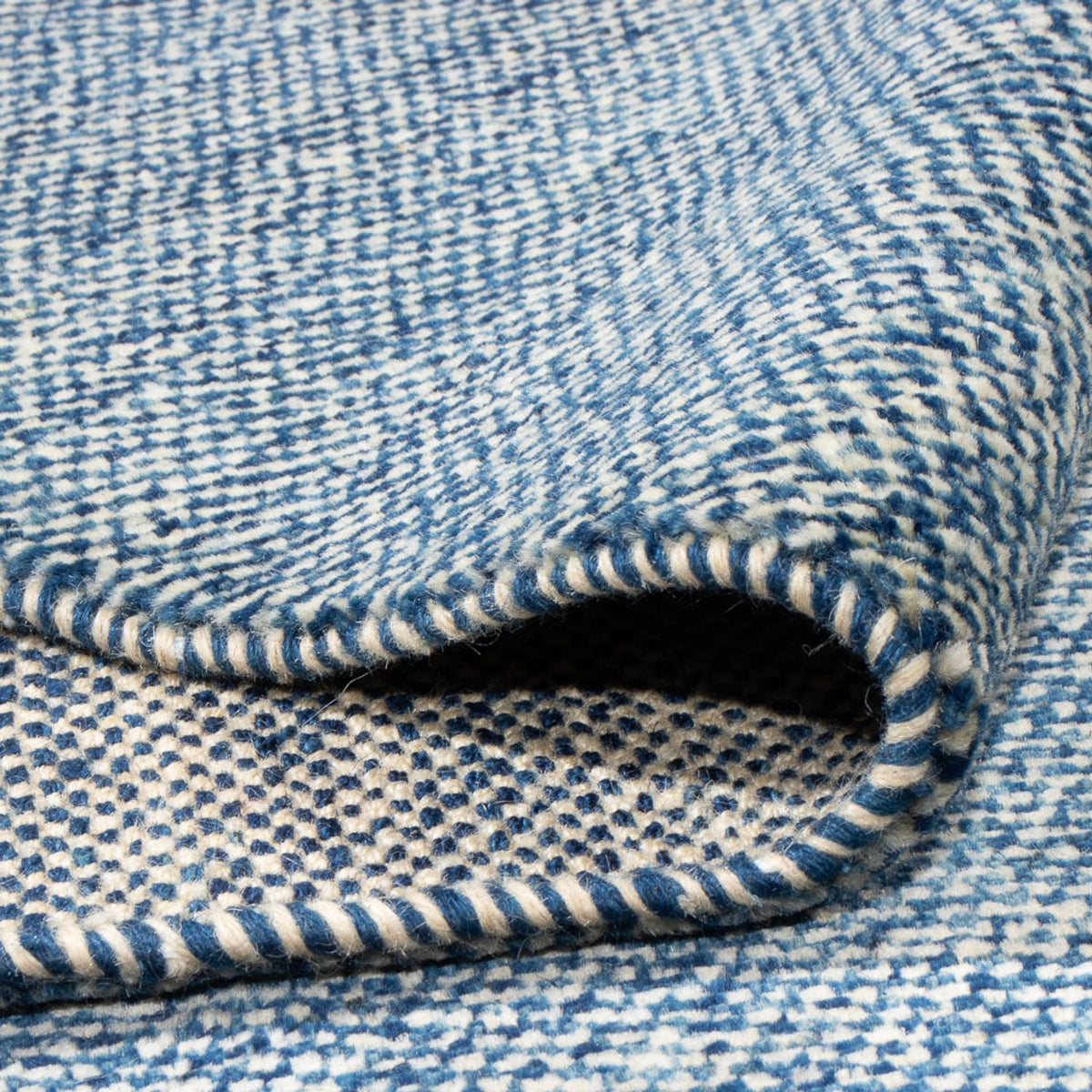 Alfombra Gabbeh - Persa - 298 x 246 cm - azul oscuro