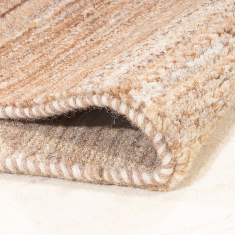 Alfombra de pasillo Alfombra Gabbeh - Persa - 250 x 84 cm - natural