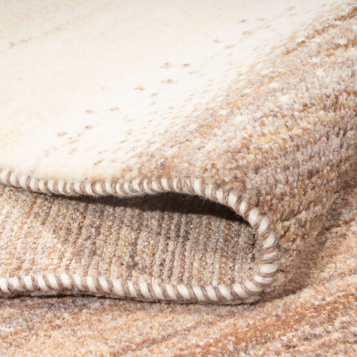 Alfombra de pasillo Alfombra Gabbeh - Persa - 239 x 86 cm - natural