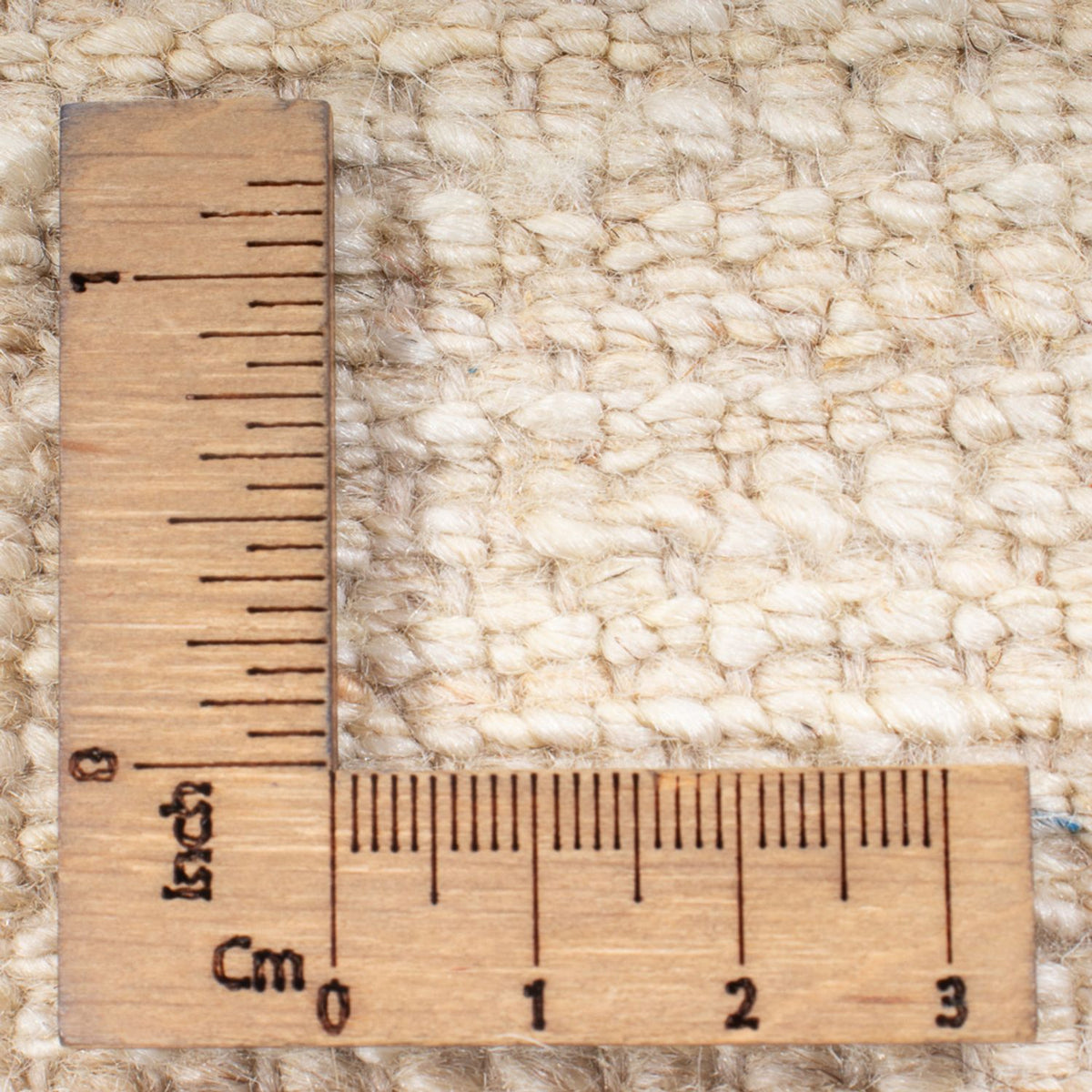 Alfombra de pasillo Alfombra Gabbeh - Persa - 239 x 86 cm - natural