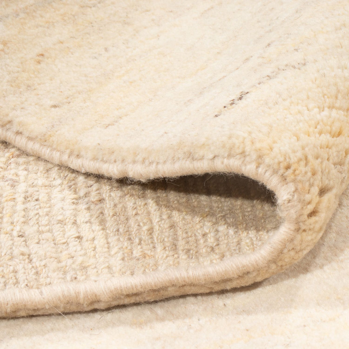 Alfombra Gabbeh - Persa - 225 x 174 cm - beige claro