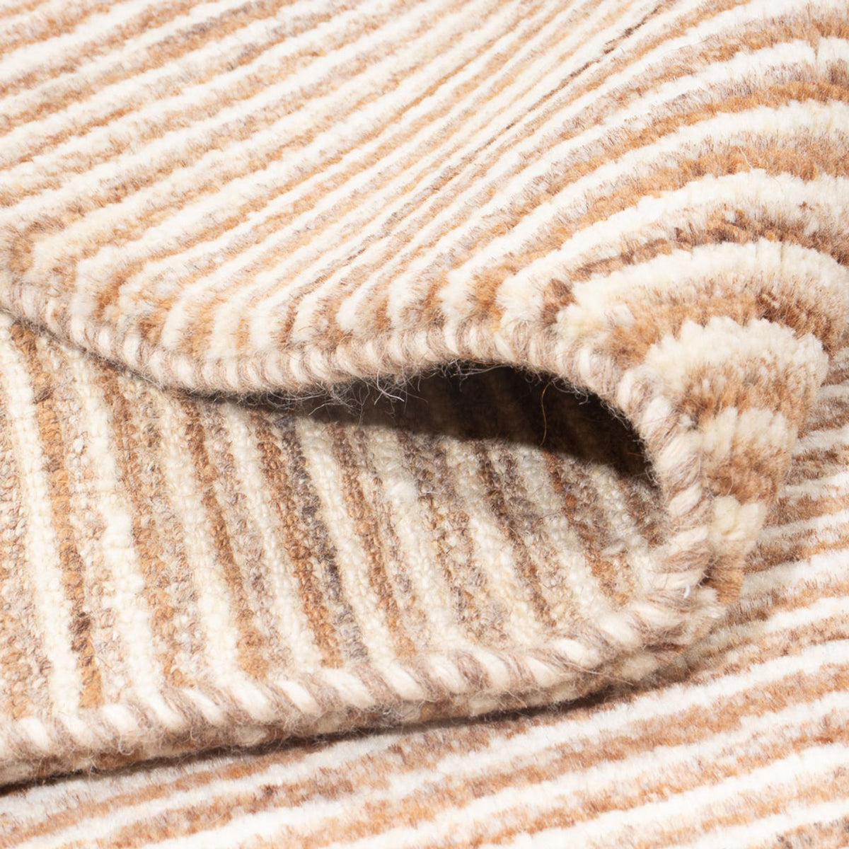 Alfombra Gabbeh - Persa cuadrado  - 215 x 208 cm - marrón claro