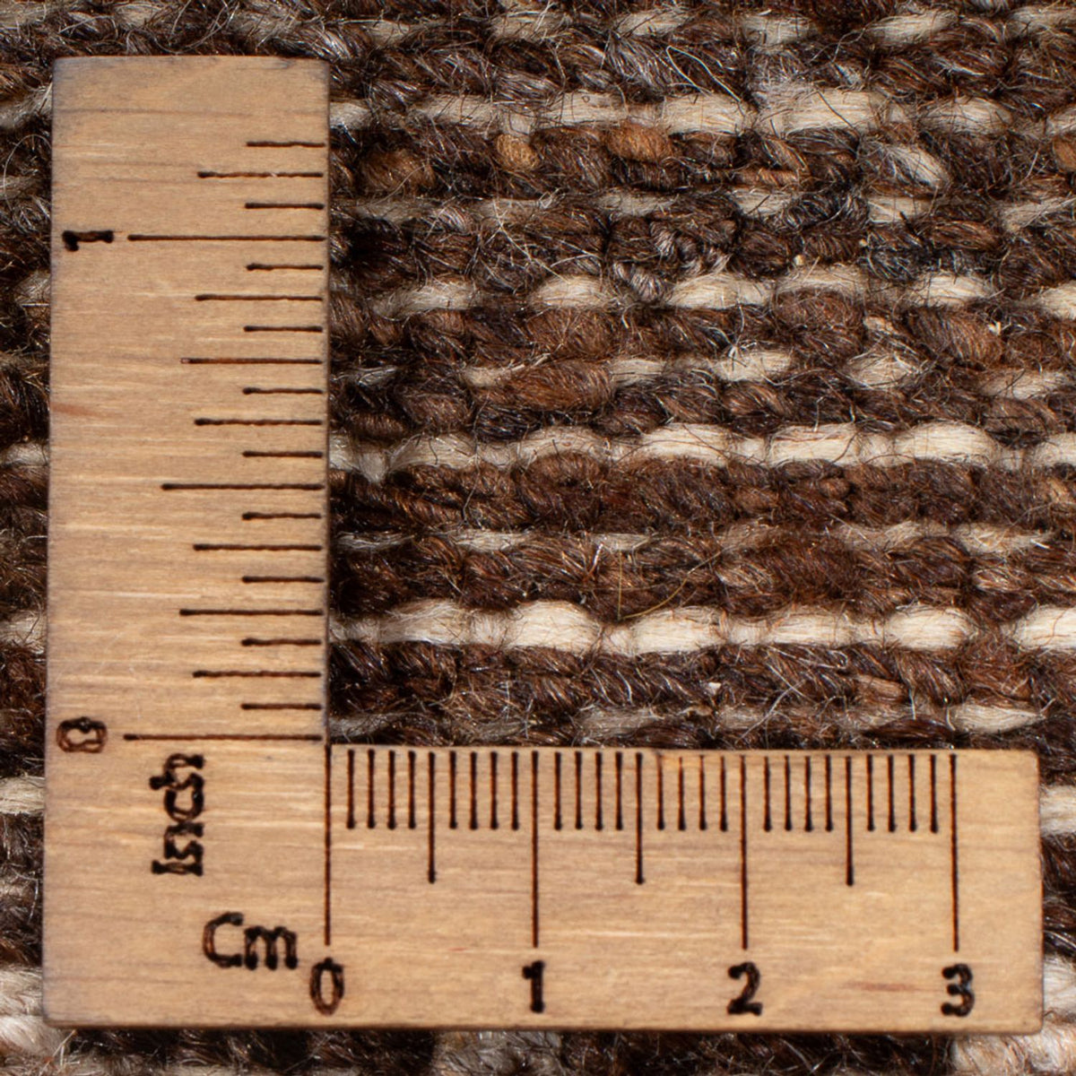 Alfombra de pasillo Alfombra Gabbeh - Persa - 346 x 110 cm - natural