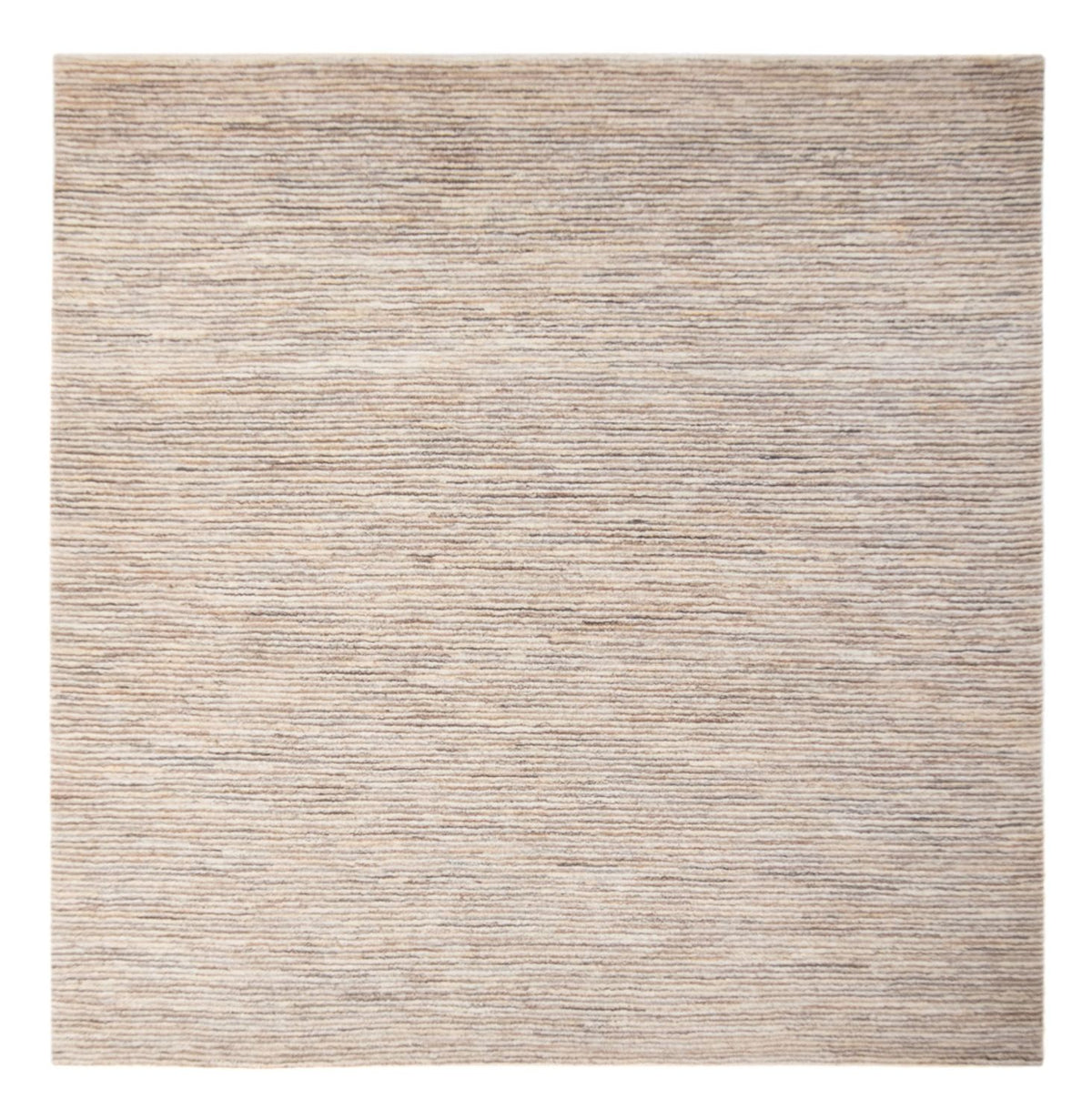 Alfombra Gabbeh - Persa cuadrado - 216 x 207 cm - beige oscuro