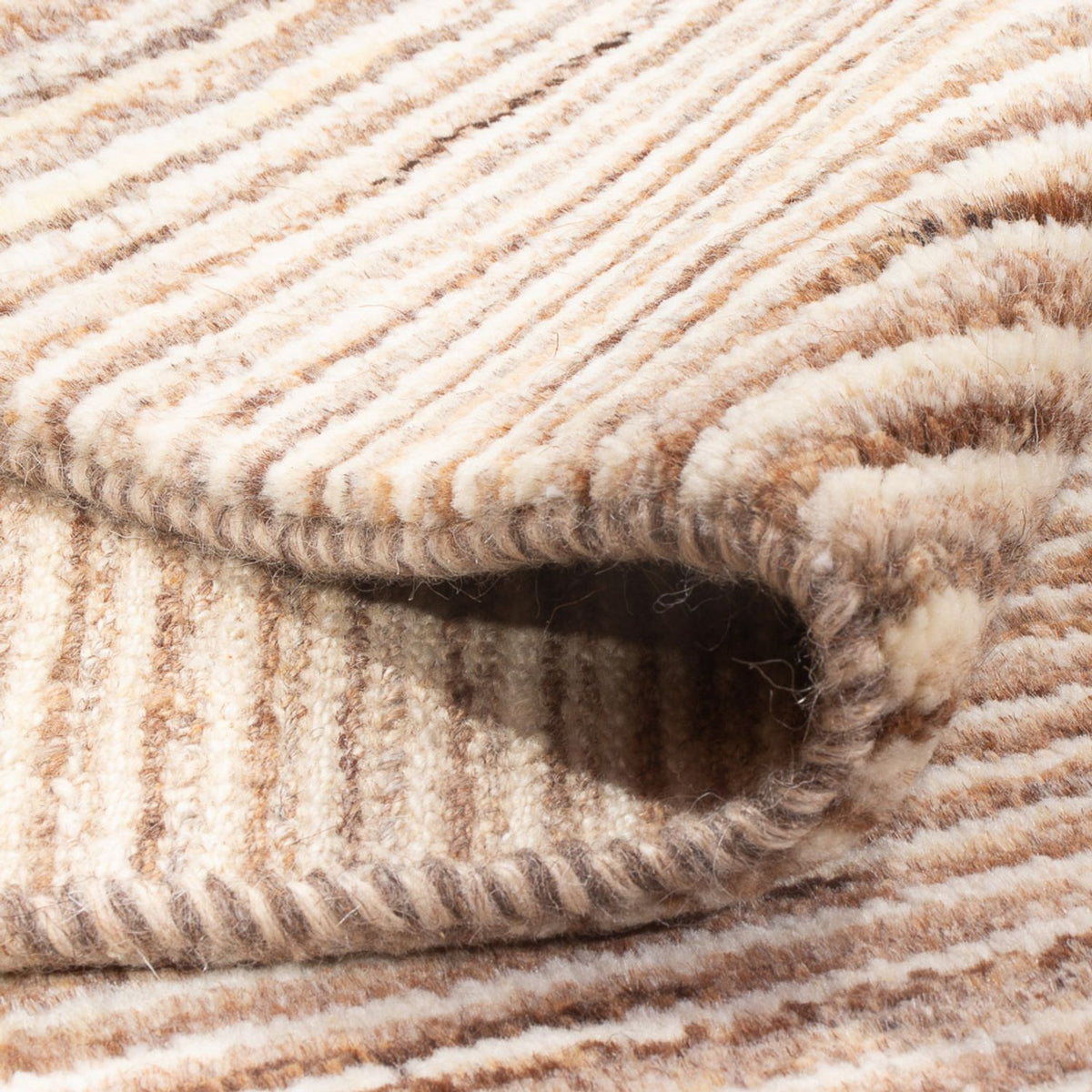 Alfombra Gabbeh - Persa - 143 x 100 cm - beige oscuro