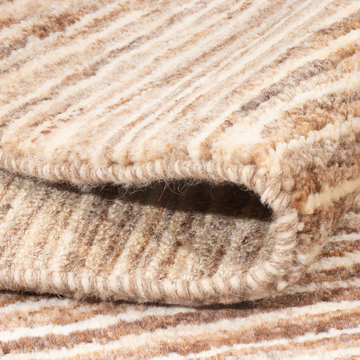 Alfombra Gabbeh - Persa - 145 x 105 cm - beige oscuro