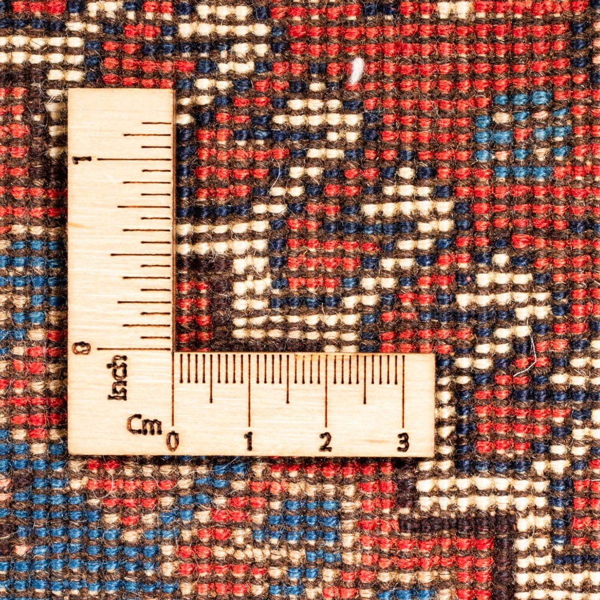 Alfombra de pasillo Alfombra Gabbeh - Persa - 208 x 78 cm - rojo