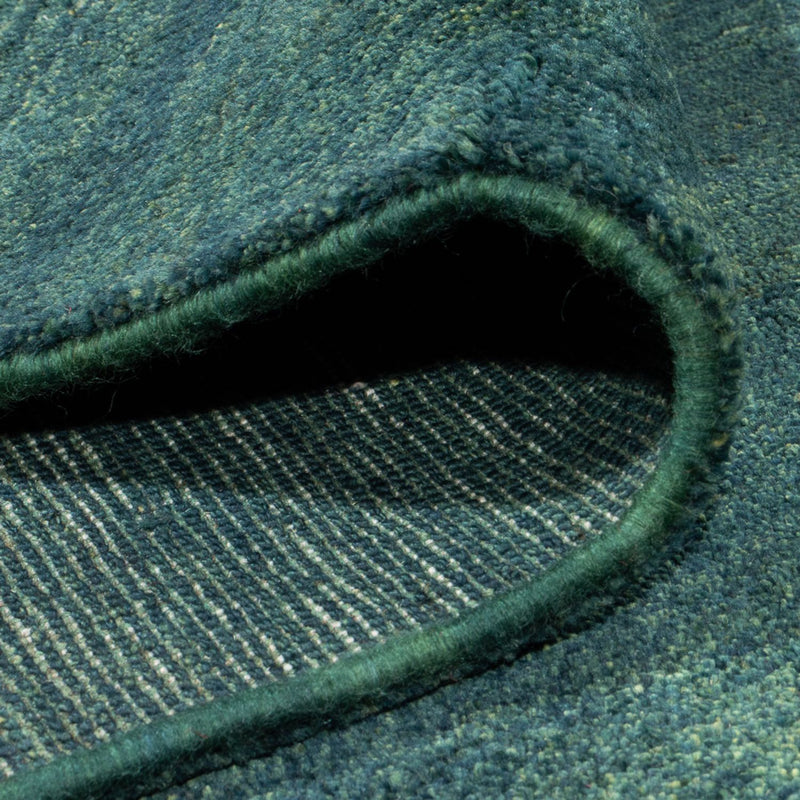 Alfombra Gabbeh - Persa - 380 x 335 cm - verde oscuro