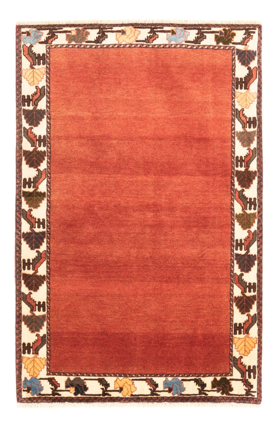 Alfombra persa - Nómada - 144 x 97 cm - rojo