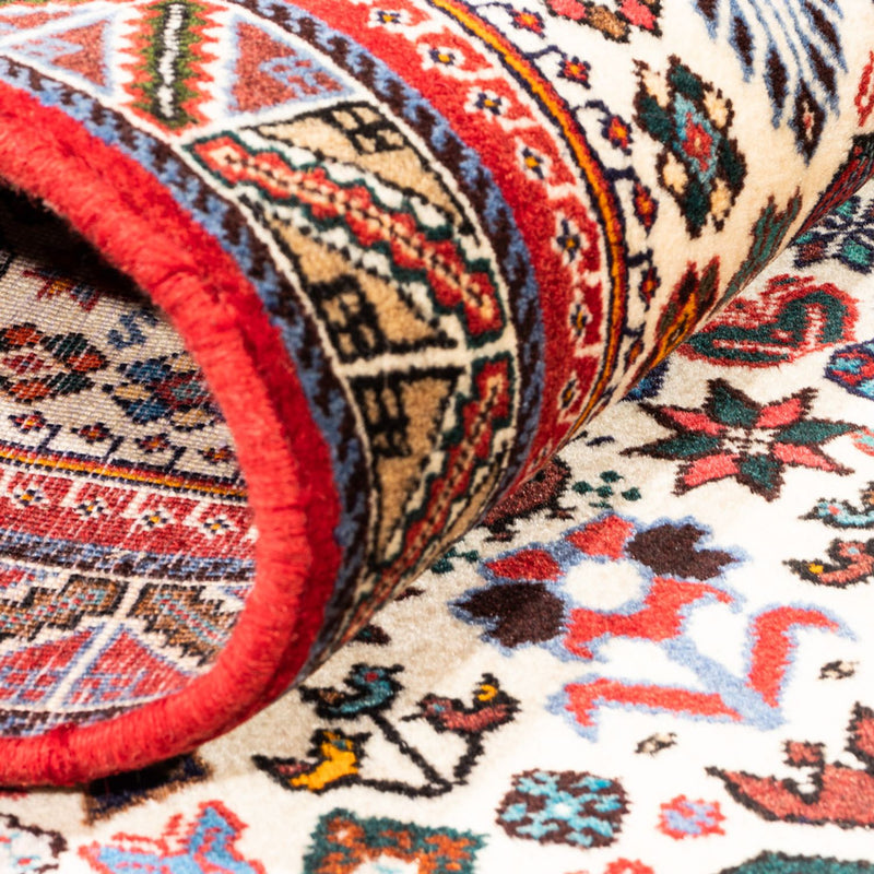 Alfombra de pasillo Alfombra persa - Nómada - 200 x 82 cm - crema