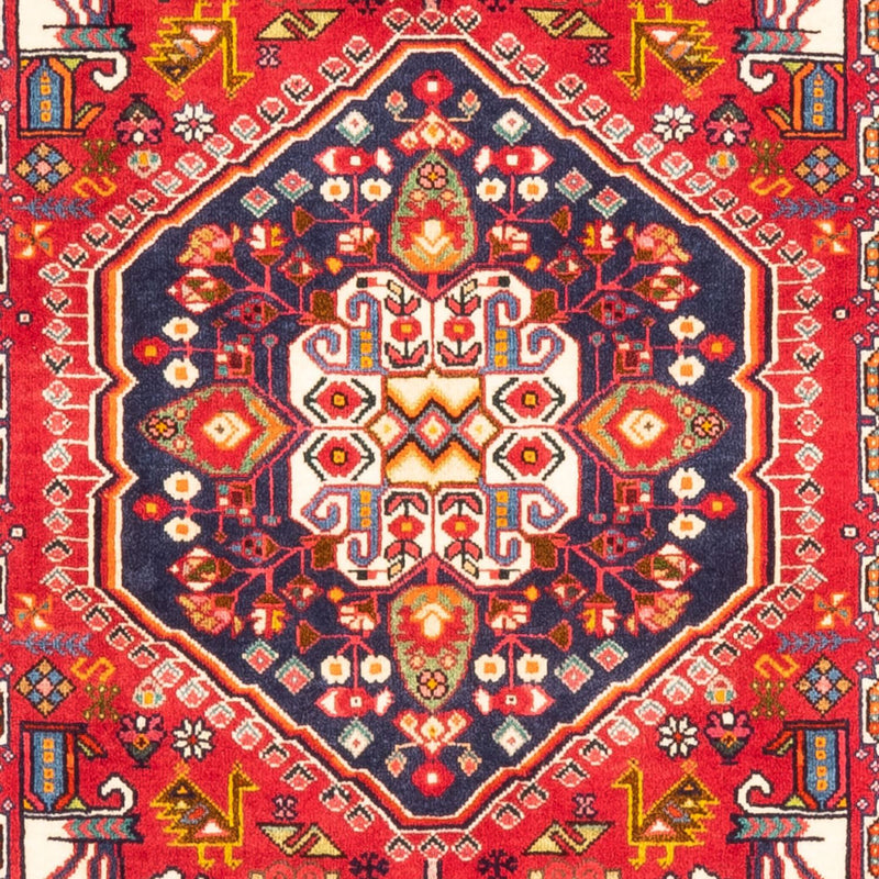 Alfombra de pasillo Alfombra persa - Nómada - 200 x 82 cm - rojo