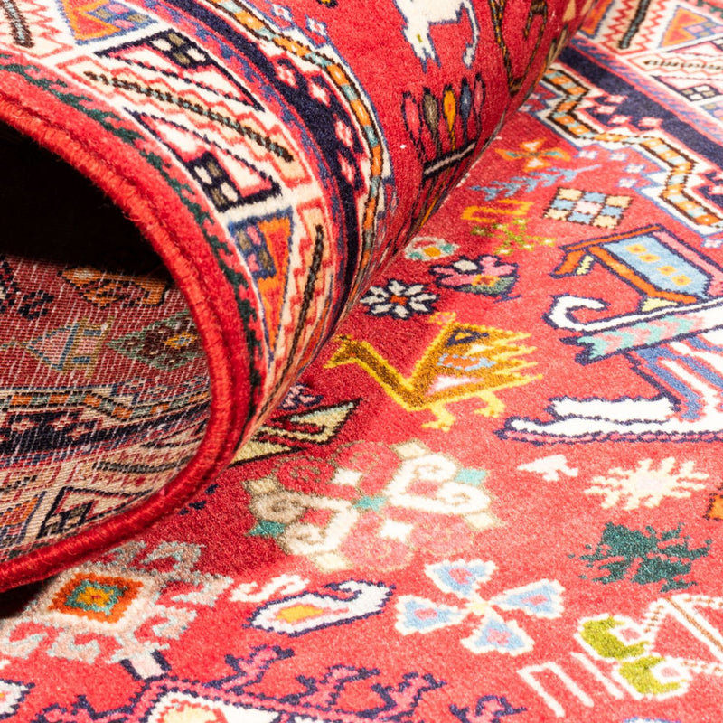 Alfombra de pasillo Alfombra persa - Nómada - 200 x 82 cm - rojo
