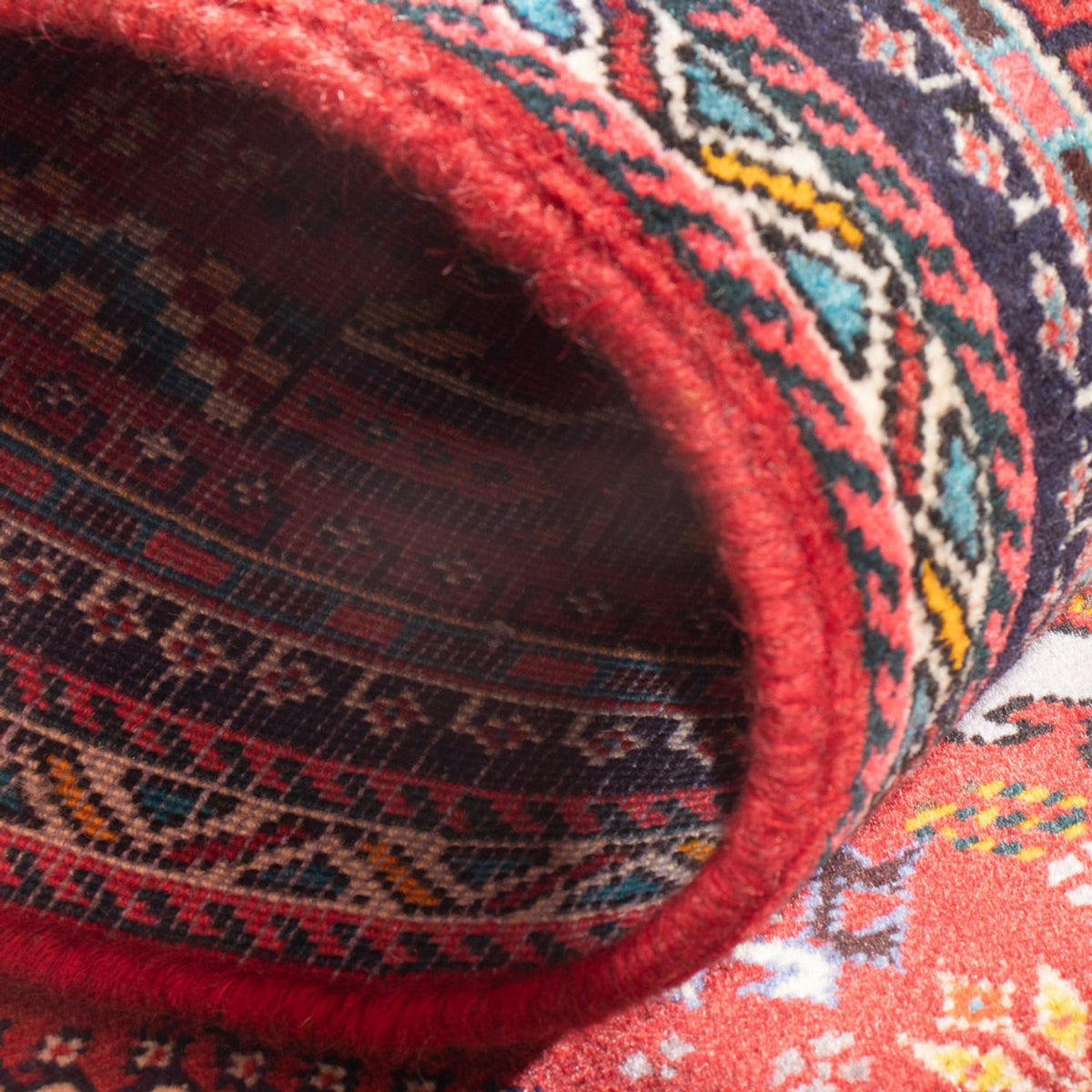 Alfombra de pasillo Alfombra persa - Nómada - 155 x 70 cm - rojo