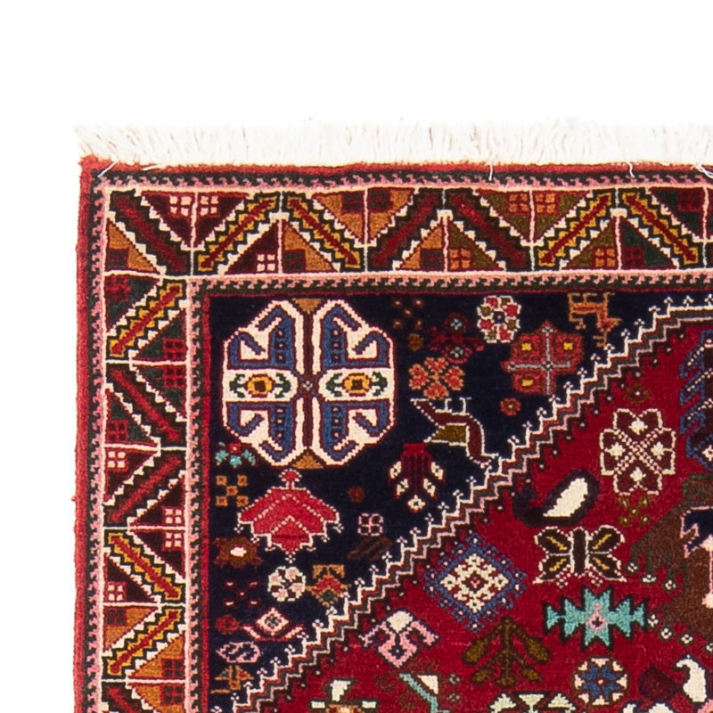 Alfombra persa - Nómada - 150 x 75 cm - rojo