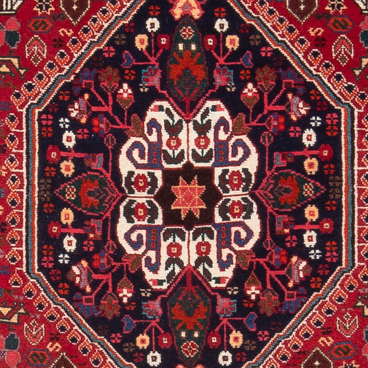 Alfombra de pasillo Alfombra persa - Nómada - 164 x 73 cm - rojo