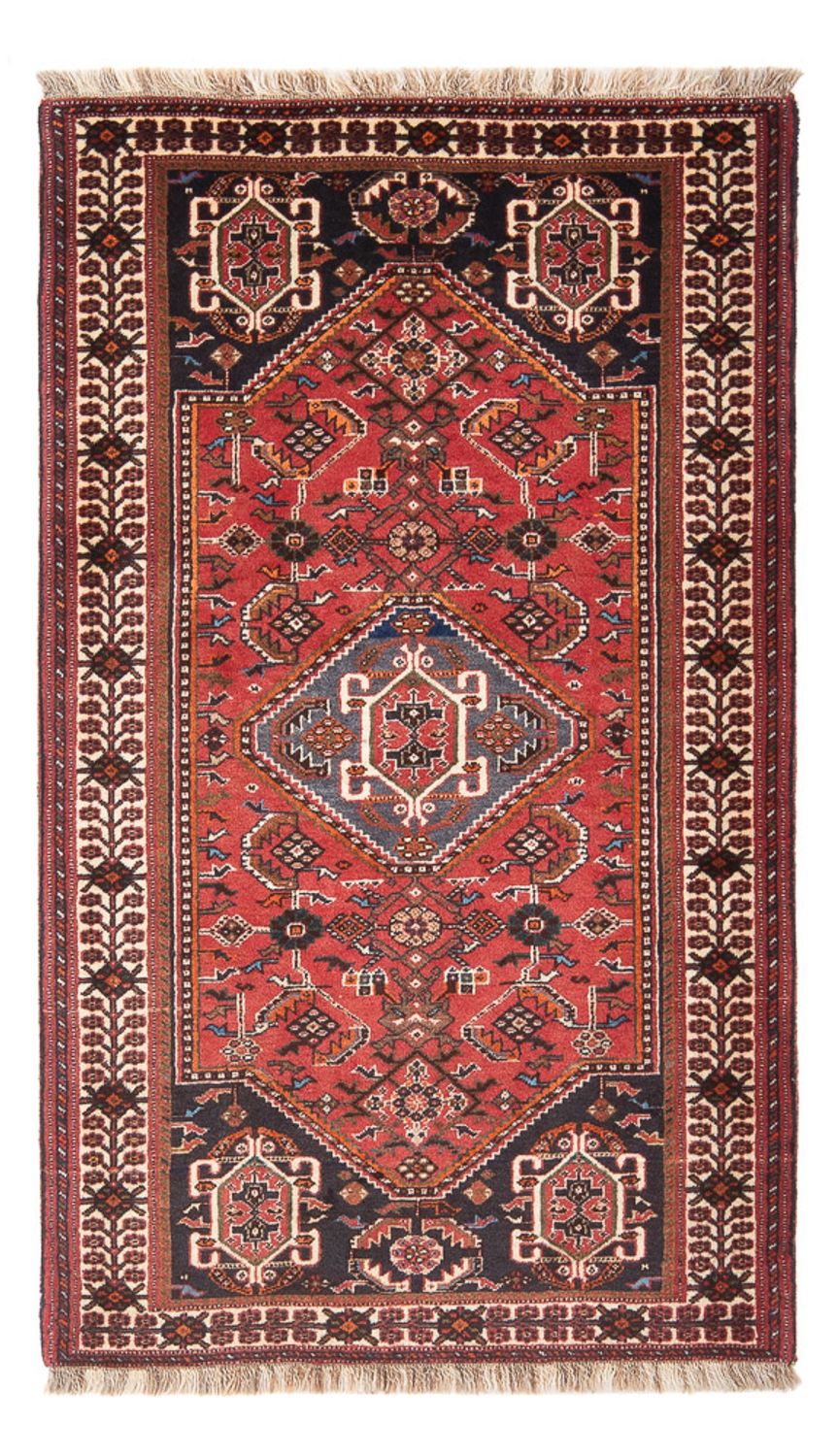 Alfombra persa - Nómada - 150 x 80 cm - rojo