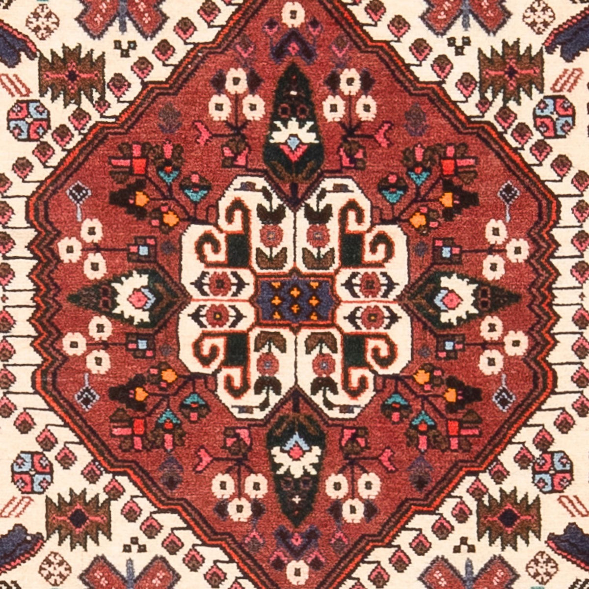 Alfombra persa - Nómada - 150 x 73 cm - crema