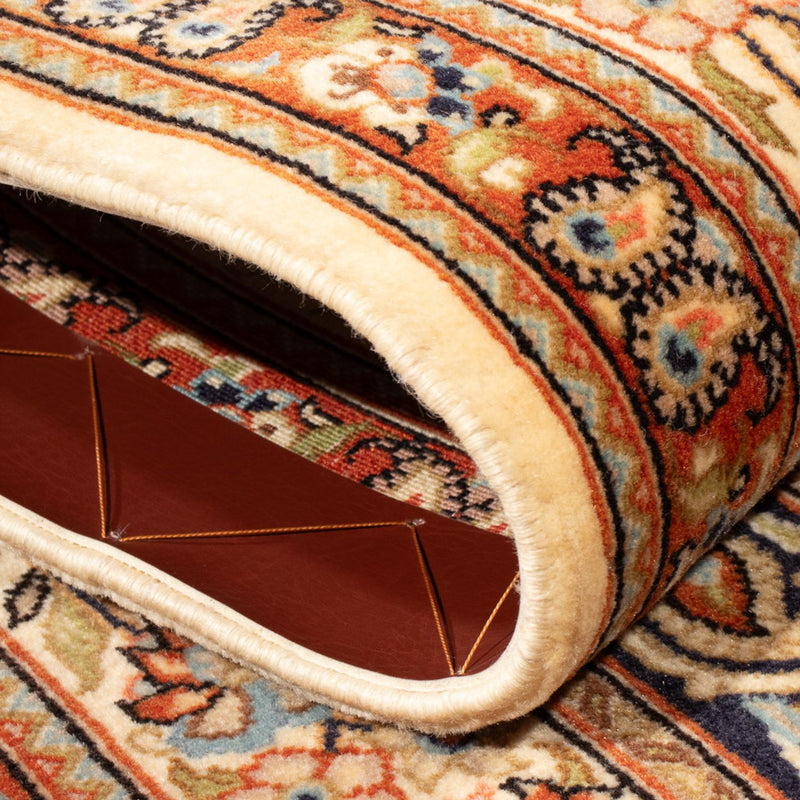 Alfombra de pasillo Alfombra persa - Ghom - 145 x 53 cm - multicolor