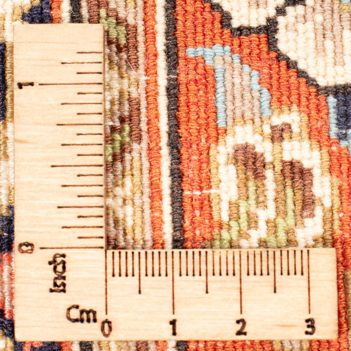 Alfombra de pasillo Alfombra persa - Ghom - 145 x 53 cm - multicolor