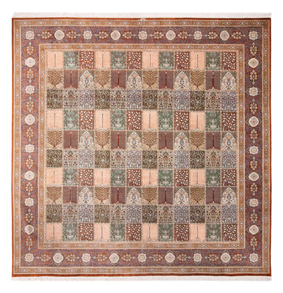 Qom seda Alfombra 297x302cm - Alfombra persa