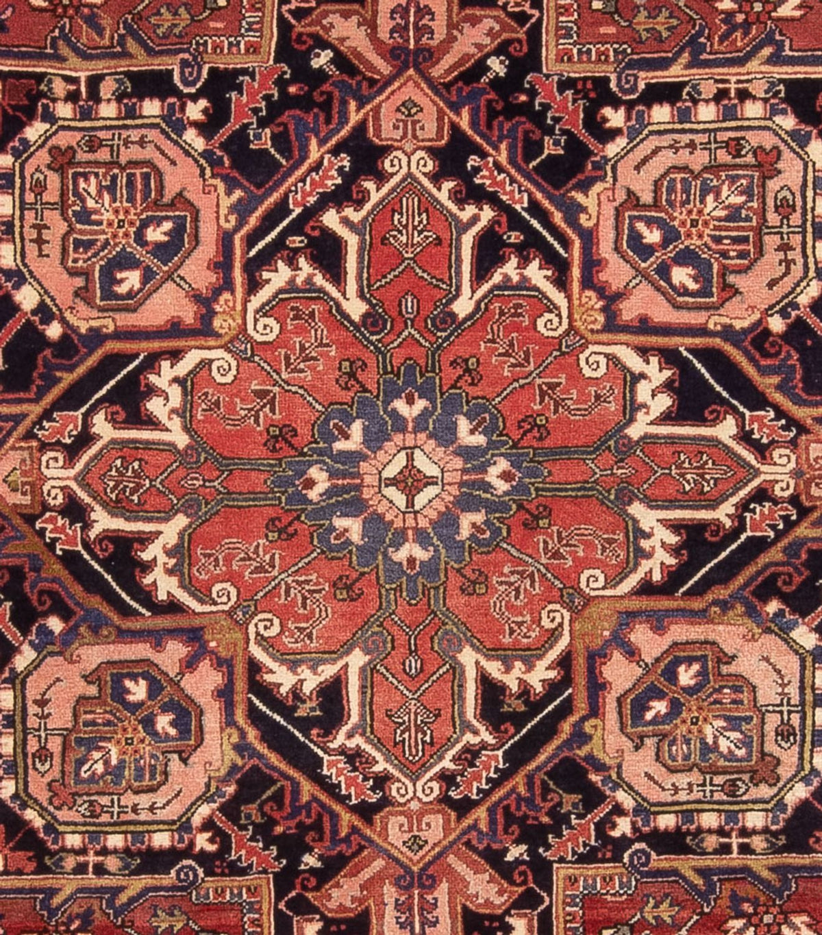 Alfombra persa - Nómada - 349 x 255 cm - rojo claro