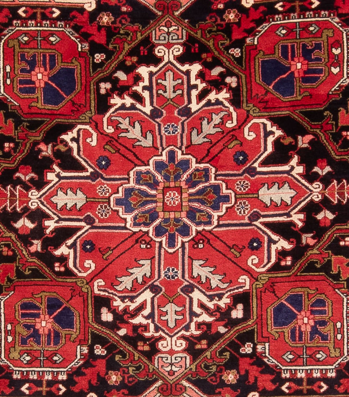 Alfombra persa - Nómada - 337 x 240 cm - rojo claro