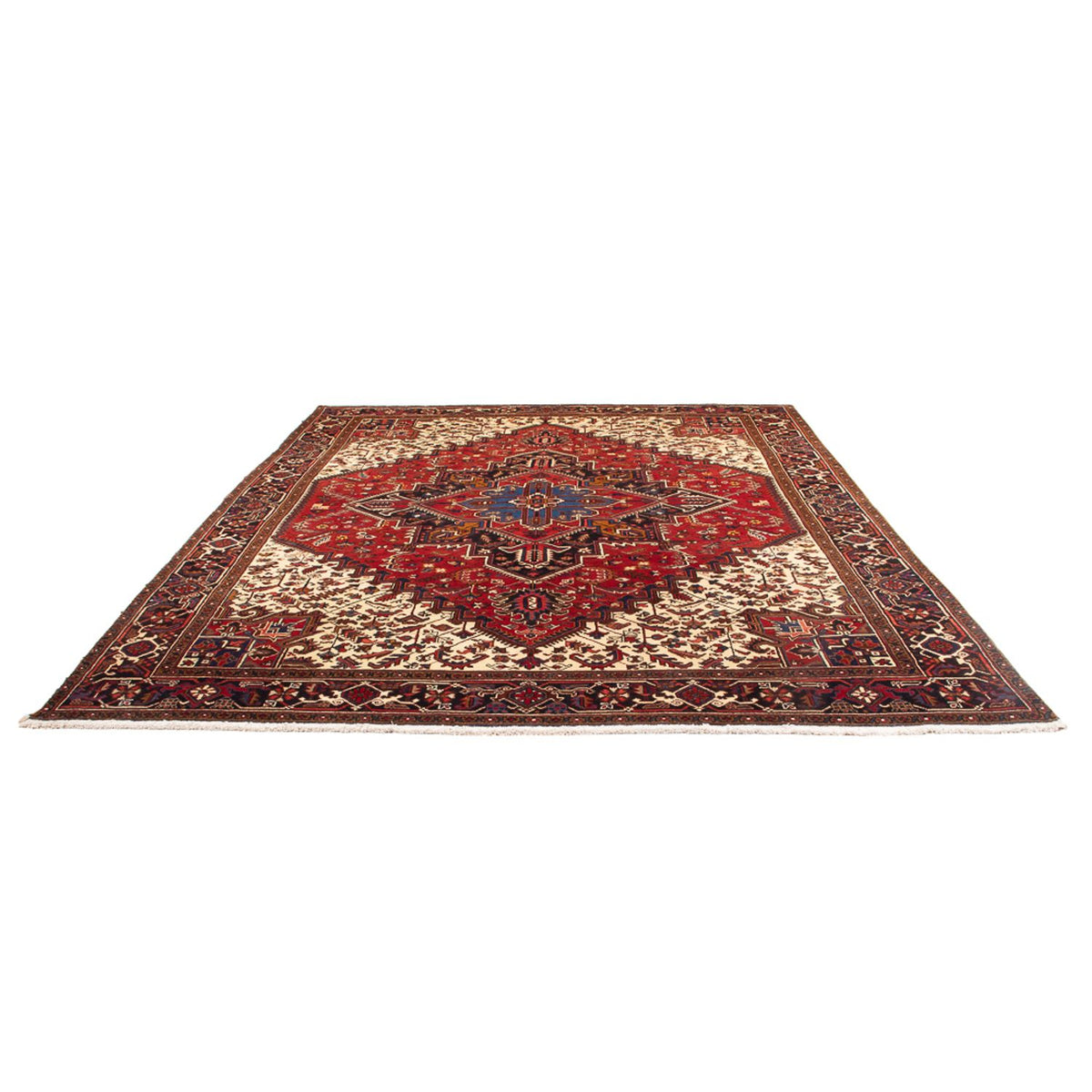 Alfombra persa - Nómada - 339 x 243 cm - crema
