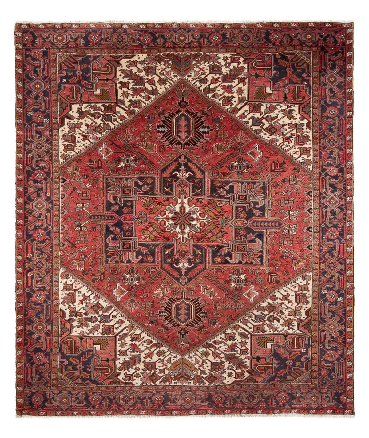 Alfombra persa - Nómada - 320 x 262 cm - rojo