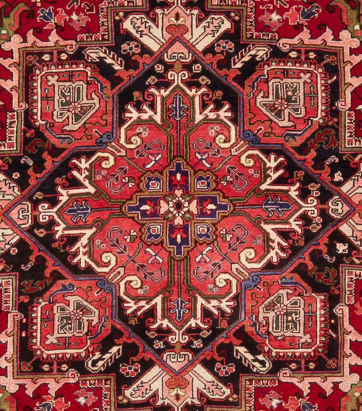 Alfombra persa - Nómada - 353 x 251 cm - rojo