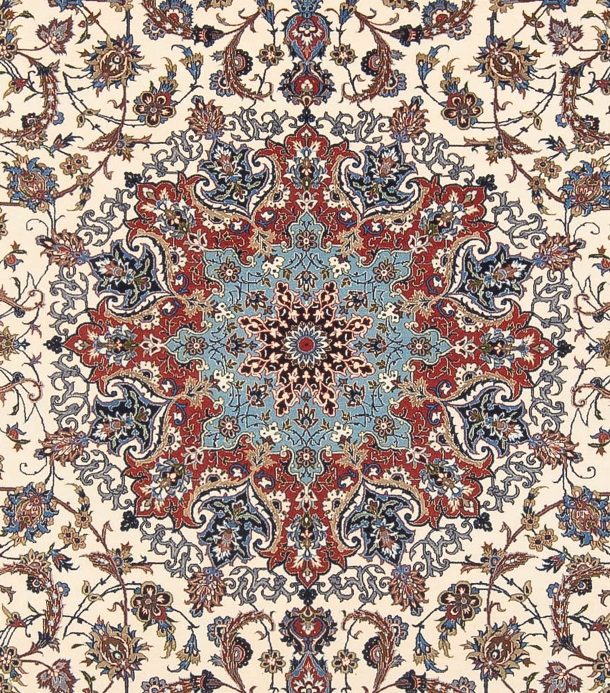 Alfombra Persa - Isfahan - Prima - 350 x 240 cm - crema