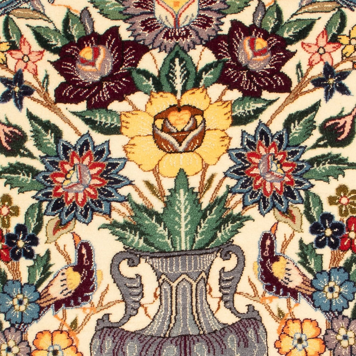 Alfombra Persa - Isfahan - Prima - 97 x 70 cm - crema