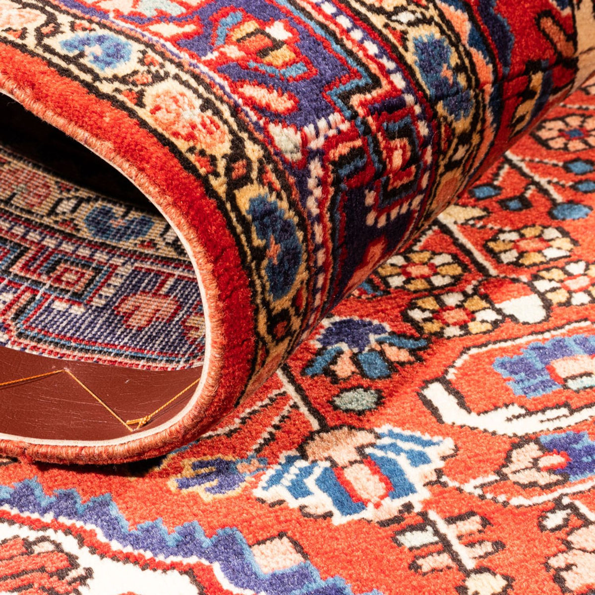 Alfombra persa - Nómada - 160 x 108 cm - rojo