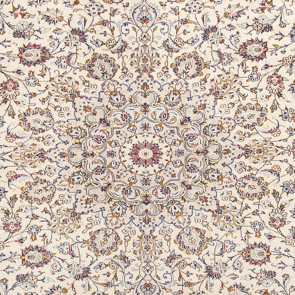 Alfombra persa - Keshan - 400 x 300 cm - crema