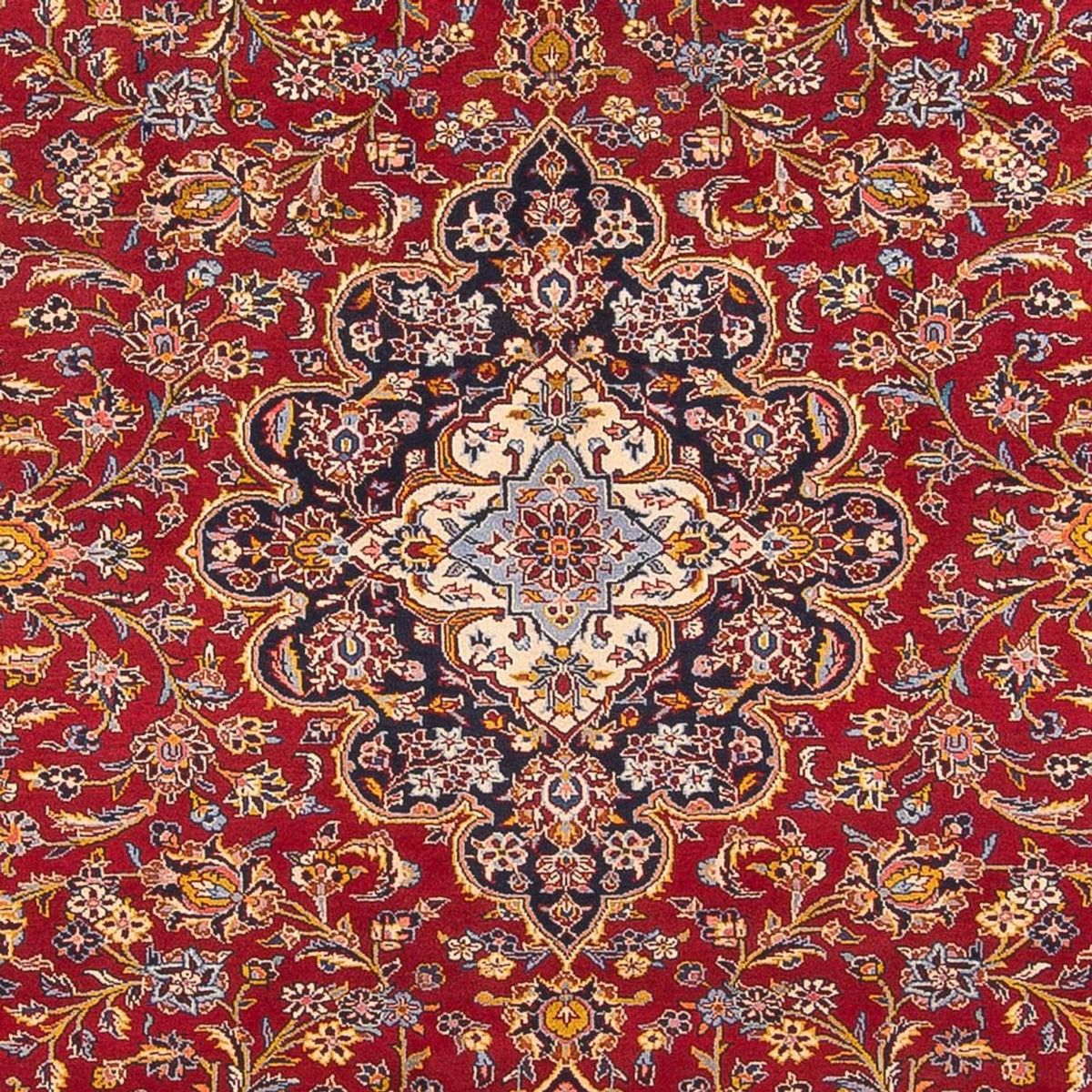 Alfombra persa - Keshan - 390 x 290 cm - rojo